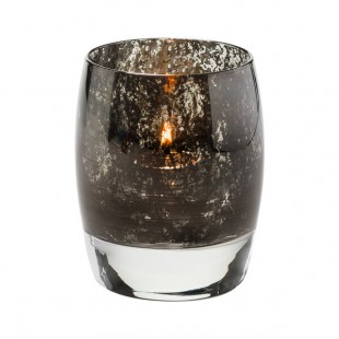 Hollowick 6422ABK Contour Antique Black Glass Votive Hollowick 6422ABK Contour Antique Black Glass Votive