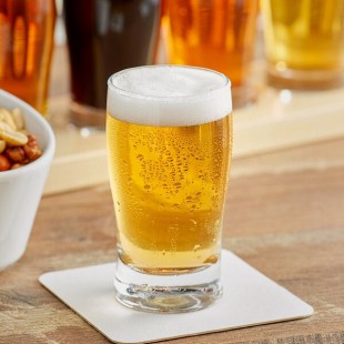 Acopa 5.5 oz. Customizable Pub Beer Tasting Glass - 4/Pack Acopa 5.5 oz. Customizable Pub Beer Tasting Glass - 4/Pack