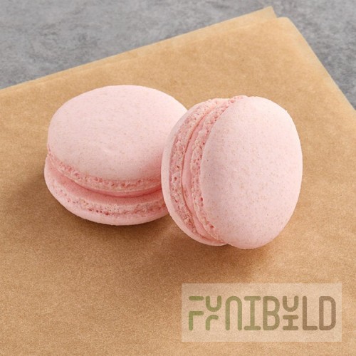 Macaron Centrale Vegan Rosewater Raspberry Macaron - 48/Case