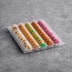 Macaron Centrale Vegan Rosewater Raspberry Macaron - 48/Case