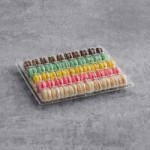 Macaron Centrale Vegan Rosewater Raspberry Macaron - 48/Case