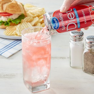 Ocean Spray Diet Sparkling Cranberry Juice Cocktail 11.5 fl. oz. - 24/Case Ocean Spray Diet Sparkling Cranberry Juice Cocktail 11.5 fl. oz. - 24/Case