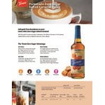 Torani Puremade Sugar-Free Salted Caramel Flavoring Syrup 750 mL Glass Bottle - 4/Case