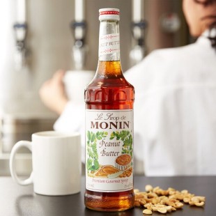 Monin Premium Peanut Butter Flavoring Syrup 750 mL
