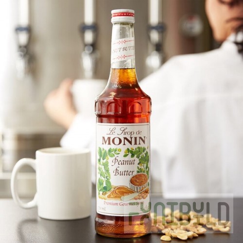 Monin Premium Peanut Butter Flavoring Syrup 750 mL