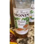 Monin Premium Peanut Butter Flavoring Syrup 750 mL