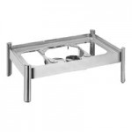 Eastern Tabletop 5-Star Series Jazz Smooth 8 Qt. Full Size Rectangular Stainless Steel Induction Chafer with Hinged Glass Lid 3875G Eastern Tabletop 5-Star Series Jazz Smooth 8 Qt. Full Size Rectangular Stainless Steel Induction Chafer with Hinged Glass Lid 3875G