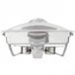 Vollrath 49520 9 Qt. Maximillian Steel Rectangular Chafer Full Size with Stainless Steel Accents
