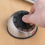Cooper-Atkins TM60-0-8 Stainless Steel Mechanical 60 Minute Kitchen Timer Cooper-Atkins TM60-0-8 Stainless Steel Mechanical 60 Minute Kitchen Timer