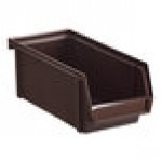 Vollrath 4806-01 Traex® Brown Self-Serve Condiment Bin - 11 1/4