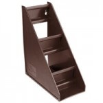 Vollrath 4806-01 Traex® Brown Self-Serve Condiment Bin - 11 1/4