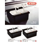 Araven 4.5 Qt. Translucent Condiment Pump Dispenser with 1 oz. Pump and Airtight Lid 01358 Araven 4.5 Qt. Translucent Condiment Pump Dispenser with 1 oz. Pump and Airtight Lid 01358