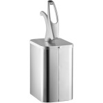 San Jamar P4900 FrontLine Universal Countertop Condiment Pump Dispenser System - Metal Finish