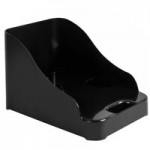 San Jamar P4900 FrontLine Universal Countertop Condiment Pump Dispenser System - Metal Finish