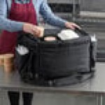 Vesture Heavy-Duty Small Thermal Catering / Delivery Bag - 13 1/2