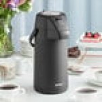 Acopa 2.2 Liter Stainless Steel Lined Matte Black Airpot with Push Button Acopa 2.2 Liter Stainless Steel Lined Matte Black Airpot with Push Button