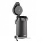 Acopa 2.2 Liter Stainless Steel Lined Matte Black Airpot with Push Button Acopa 2.2 Liter Stainless Steel Lined Matte Black Airpot with Push Button