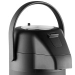 Acopa 2.2 Liter Stainless Steel Lined Matte Black Airpot with Push Button Acopa 2.2 Liter Stainless Steel Lined Matte Black Airpot with Push Button