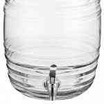 Acopa 2.5 Gallon Barrel Glass Beverage Dispenser