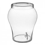 Acopa 2.5 Gallon Barrel Glass Beverage Dispenser