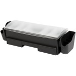 TableCraft BCD1400 5-Compartment Condiment Bar with 5 Glass Rimming Trays TableCraft BCD1400 5-Compartment Condiment Bar with 5 Glass Rimming Trays