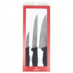 Victorinox 5.1053.3-X3 3 Piece Fibrox Handle Chef Knife Set