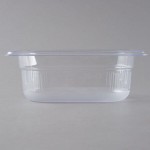 Vollrath 8092410 Super Pan® 1/9 Size Clear Polycarbonate Food Pan - 2 1/2 Vollrath 8092410 Super Pan® 1/9 Size Clear Polycarbonate Food Pan - 2 1/2