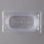 Vollrath 8092410 Super Pan® 1/9 Size Clear Polycarbonate Food Pan - 2 1/2 Vollrath 8092410 Super Pan® 1/9 Size Clear Polycarbonate Food Pan - 2 1/2