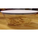 OXO Good Grips 3.3 Qt. Clear Round SAN Plastic Food Storage Container with White POP Lid OXO Good Grips 3.3 Qt. Clear Round SAN Plastic Food Storage Container with White POP Lid