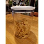 OXO Good Grips 3.3 Qt. Clear Round SAN Plastic Food Storage Container with White POP Lid OXO Good Grips 3.3 Qt. Clear Round SAN Plastic Food Storage Container with White POP Lid