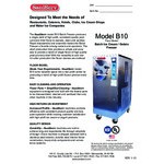 SaniServ B-10 AIR 10 Qt. Air Cooled Ice Cream / Gelato Batch Freezer - 208/230V SaniServ B-10 AIR 10 Qt. Air Cooled Ice Cream / Gelato Batch Freezer - 208/230V