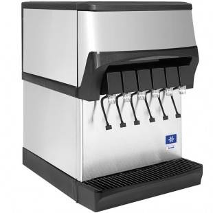 Servend 2706458 CEV-30 6 Valve Sanitary Lever Countertop Beverage Dispenser - 120V