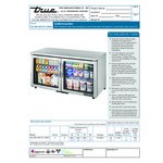 True TUC-60G-ADA-HC~FGD01 60 3/8 True TUC-60G-ADA-HC~FGD01 60 3/8