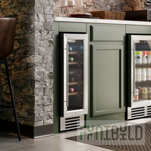 AvaValley WRC-20-DZ Dual Temperature Full Glass Door Commercial Wine Cooler