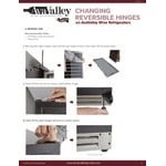 AvaValley WRC-20-DZ Dual Temperature Full Glass Door Commercial Wine Cooler