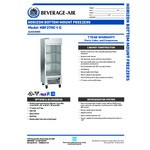 Beverage-Air HBF27HC-1-G Horizon Series 30