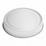 6 oz. Clear Round PET Jar with Label Panel