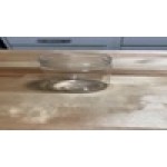 6 oz. Clear Round PET Jar with Label Panel