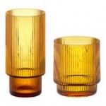 Acopa Lore Rocks / Old Fashioned and Highball Glass Set - 24/Case