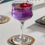 Acopa Deco 8 oz. Rose / Cocktail Glass - 6/Box