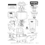 Waring CAC140 Blending Assembly