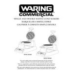 Waring WWCM180 Single Waffle Cone Maker - 120V