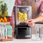 Blendtec S885XC2901-B1GB1D Stealth X 3.8 hp Blender with Sound Enclosure and (2) 90 oz. WildSide+ Jars - 120V