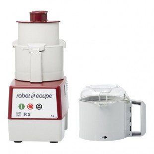 Robot Coupe R2N Combination Food Processor with 3 Qt. / 3 Liter Gray Bowl, Continuous Feed & 2 Discs - 1 hp Robot Coupe R2N Combination Food Processor with 3 Qt. / 3 Liter Gray Bowl, Continuous Feed & 2 Discs - 1 hp