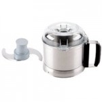 Robot Coupe R2N Combination Food Processor with 3 Qt. / 3 Liter Gray Bowl, Continuous Feed & 2 Discs - 1 hp