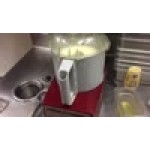 Robot Coupe R2N Combination Food Processor with 3 Qt. / 3 Liter Gray Bowl, Continuous Feed & 2 Discs - 1 hp