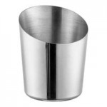 Choice 1.5 oz. Smooth Stainless Steel Round Sauce Cup - 12/Pack