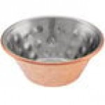 Choice 1.5 oz. Smooth Stainless Steel Round Sauce Cup - 12/Pack