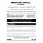 American Range AF-50HE 50 lb. High Efficiency Natural Gas Fryer - 75,000 BTU