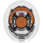 Ergodyne Skullerz 8973 White Class C Full Brim Hard Hat with 4-Point Ratchet Suspension